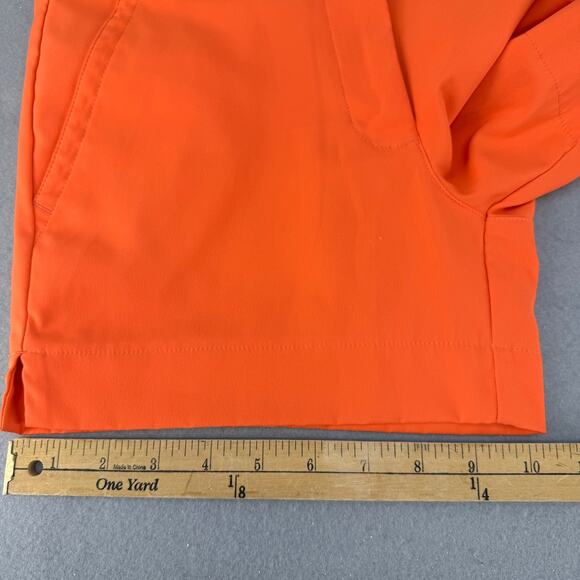 Nike Golf Shorts Women's Size 0 Orange Tour Performance Dri Fit Athleisure Sport - Picture 12 of 12
